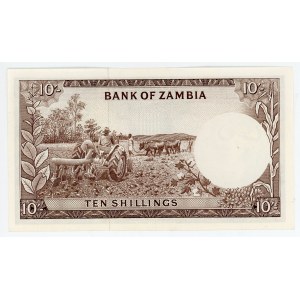 Zambia 10 Shillings 1964 (ND)