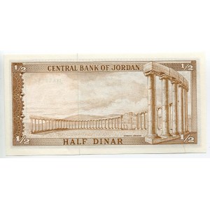 Jordan 1/2 Dinar 1959 (ND)