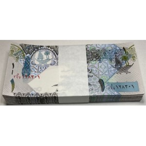 Qatar 100 x 1 Riyal 2008 Bundle