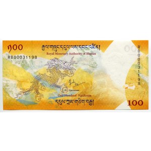 Bhutan 100 Ngultrum 2017 Commemorative issue