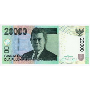 Indonesia 20000 Rupiah 2015 Fancy Number