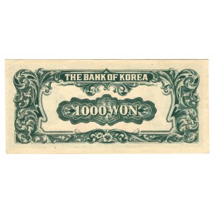 South Korea 1000 Won 1950 (ND)