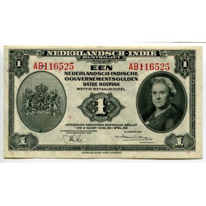 Netherlands Indies 1 Gulden 1943
