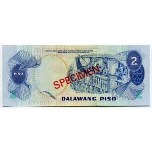 Philippines 2 Piso 1973 - 1978 (ND) Specimen