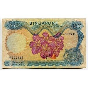 Singapore 50 Dollars 1970 (ND)