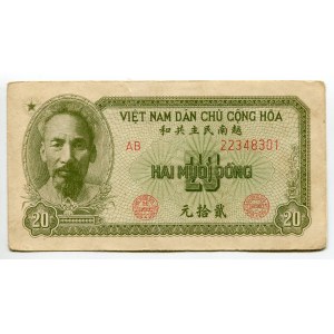 Vietnam North 20 Dong 1951