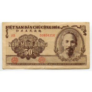 Vietnam North 50 Dong 1951