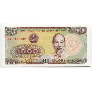 Vietnam 2 x 1000 Dong 1988 (1989)