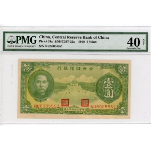 China Central Reserve Bank of China 1 Yuan 1940 (29)