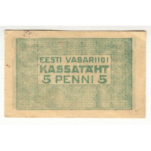 Estonia 5 Penni 1919 (ND)
