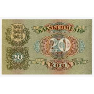 Estonia 20 Krooni 1932