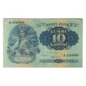 Estonia 10 Krooni 1937