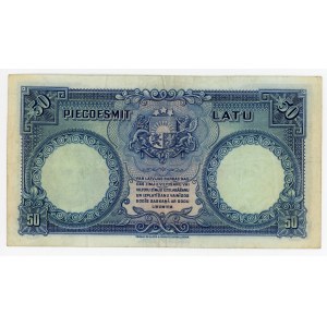 Latvia 50 Latu 1934