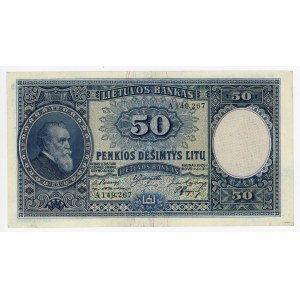 Lithuania 50 Litu 1928