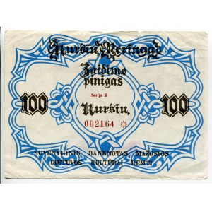 Lithuania 100 Kursiu 1st Half of 20th Century (ND) Notgeld