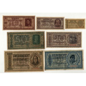 Ukraine Lot of 7 Banknotes 1942 German Occupation