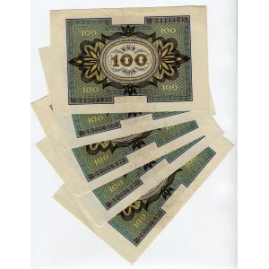 Germany - Weimar Republic 5 x 100 Mark 1920