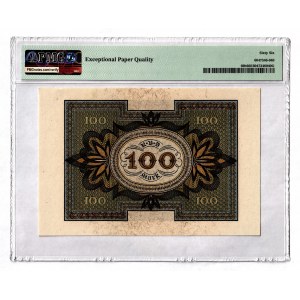Germany - Weimar Republic 100 Mark 1920 PMG 66 EPQ