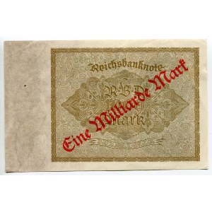 Germany - Weimar Republic 1 Milliarde Mark on 1000 Mark 1923 (ND)