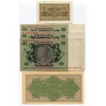 Germany - Third Reich Lot of 8 Banknotes 1910 - 1945