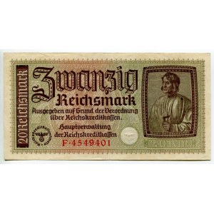 Germany - Third Reich 20 Reichsmark 1940 - 1945 (ND)