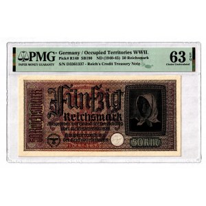 Germany - Third Reich 50 Reichsmark 1940 - 1945 (ND) PMG 63 EPQ