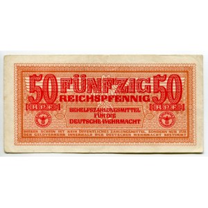 Germany - Third Reich Deutsche Wehrmacht 50 Reichspfennig 1942 (ND)