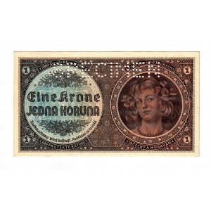 Bohemia & Moravia 1 Koruna 1940 Specimen