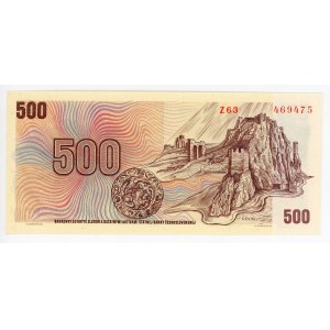 Czech Republic 500 Korun 1993