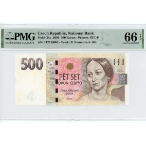 Czech Republic 500 Korun 2009 PMG 66