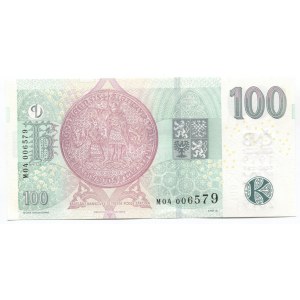Czech Republic 100 Korun 2019 100 Years of Czechoslovak Currency