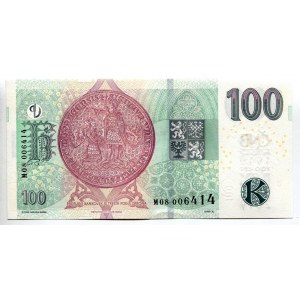Czech Republic 100 Korun 2019 100 Years of Czechoslovak Currency