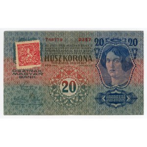 Czechoslovakia 20 Korun 1919