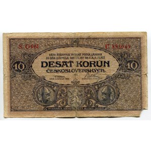 Czechoslovakia 10 Korun 1919