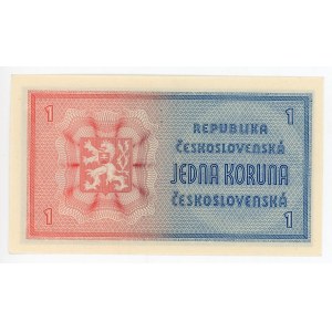 Czechoslovakia 20 Korun 1945 (ND)