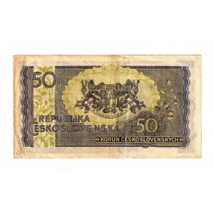 Czechoslovakia 50 Korun 1945 (ND)