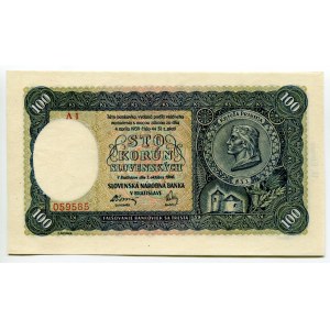 Slovakia 100 Korun 1940