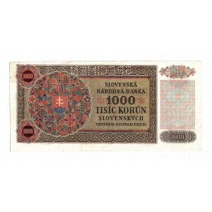 Slovakia 1000 Korun 1940 Specimen