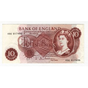 Great Britain 10 Shillings 1960 - 1970 (ND)
