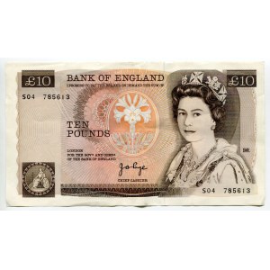 Great Britain 10 Pounds 1975 - 1980 (ND)