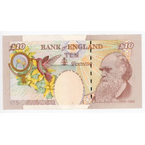 Great Britain 10 Pounds 2004 - 2011 (ND) Fancy Number