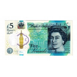 Great Britain 5 Pounds 2015 (ND)