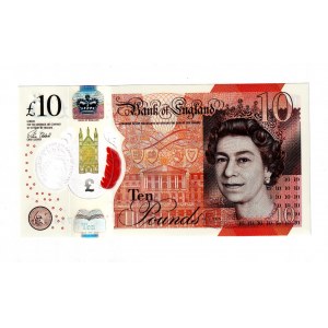 Great Britain 10 Pounds 2016