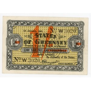 Guernsey 1 Shilling 1943