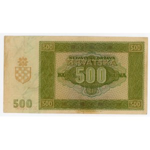 Croatia 500 Kuna 1941