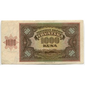 Croatia 1000 Kuna 1941