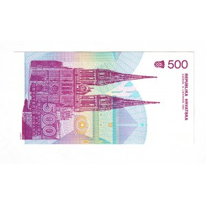 Croatia 500 Dinara 1991