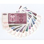 Croatia Serb Republic of Krajina Lot of 34 Notes 1992 - 1994 Specimen