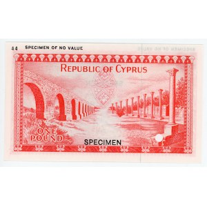 Cyprus 1 Pound 1961 Specimen