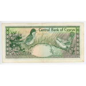 Cyprus 10 Pounds 1990